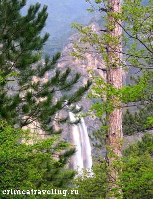 Водопад Учан-Су. Весна